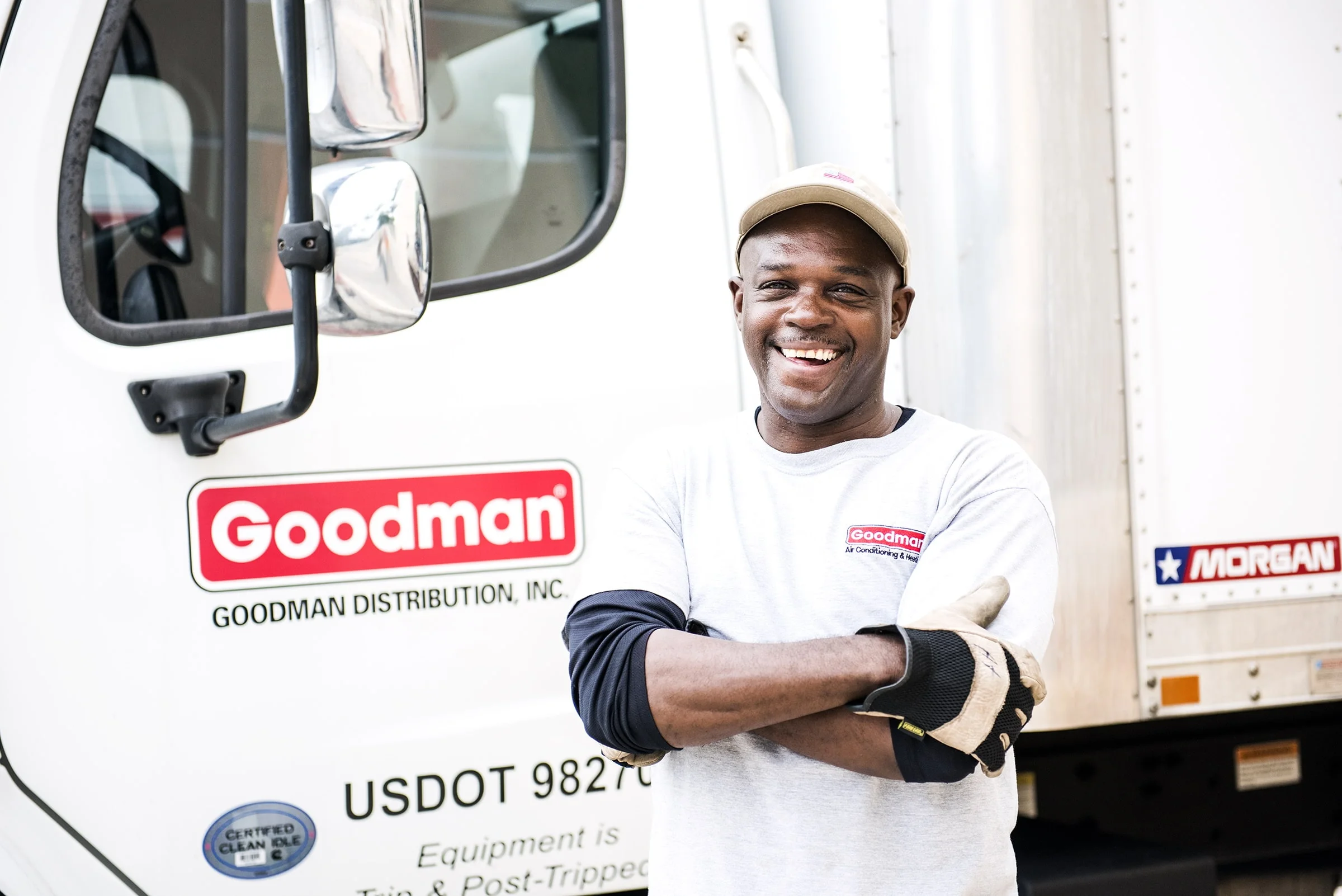Goodman Driver Outside, RocTex Heating &amp; Air Conditioning in Rockwall